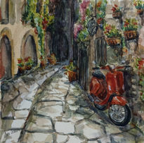 Vespa roja