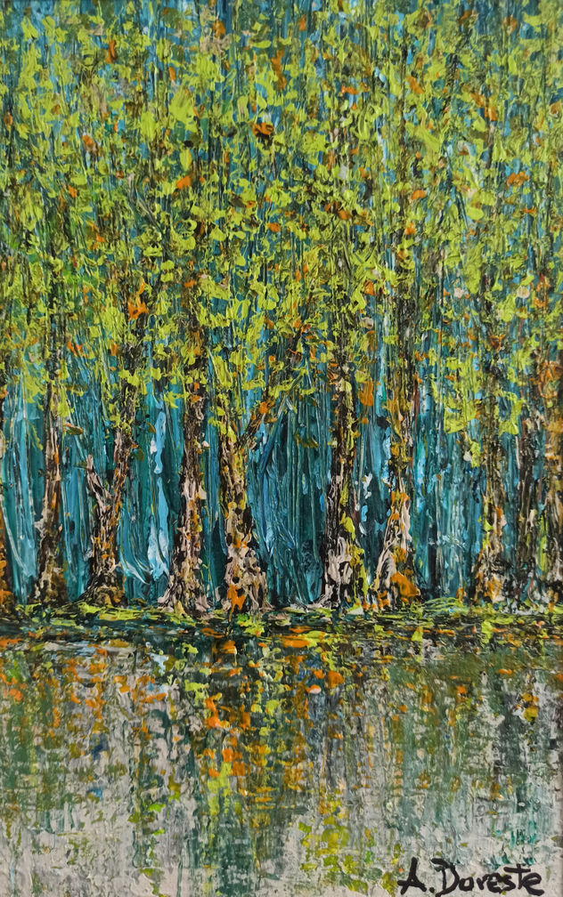 Reflejos del bosque