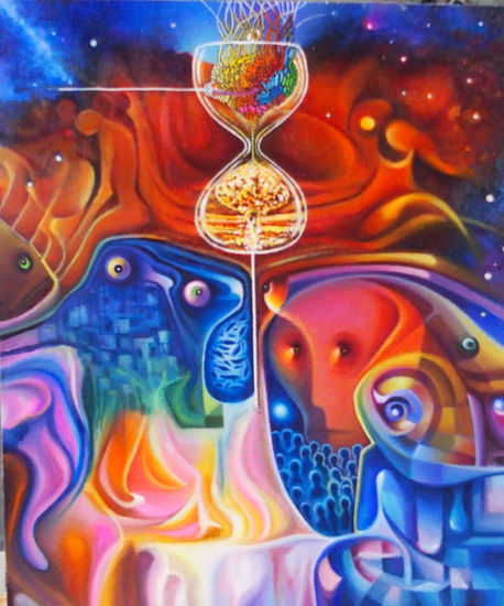 Movimiento 5 Oil Canvas Others