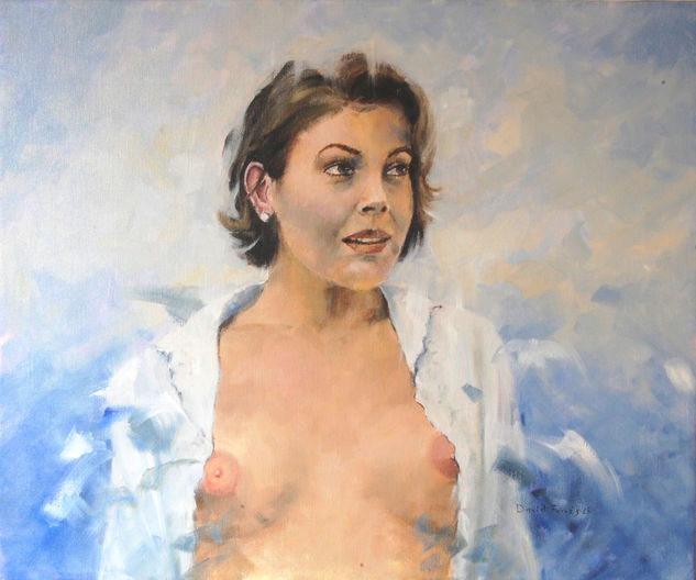 Model 03 2025 Oil Canvas Portrait