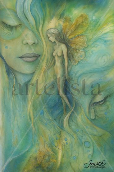 Romance Acrílico Lienzo Paisaje