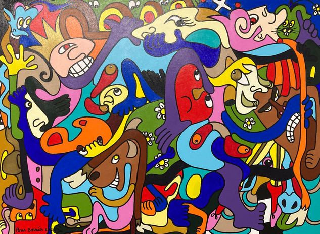 “ La última jugada “ Acrylic Canvas Others