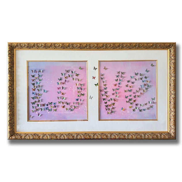 Classic Love - Original 3D Wall Sculpture