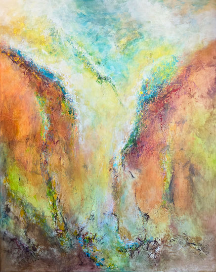 La naturaleza siempre gana Acrylic Canvas Landscaping