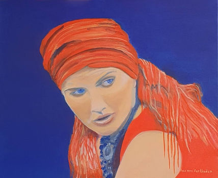 Portrait in Orange...