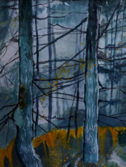 Mystery forest Acrílico Papel Paisaje