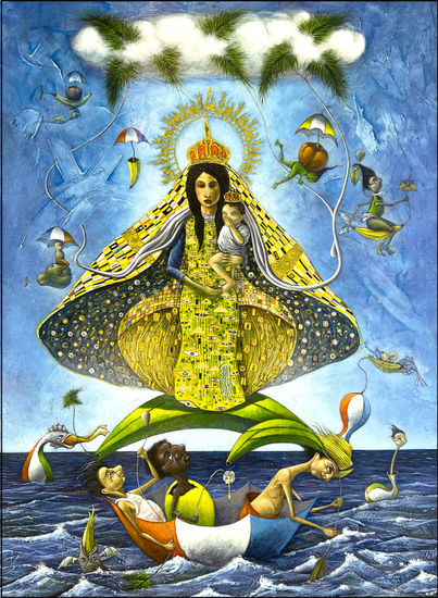 Los mas protegidos Acrílico Lienzo Marina