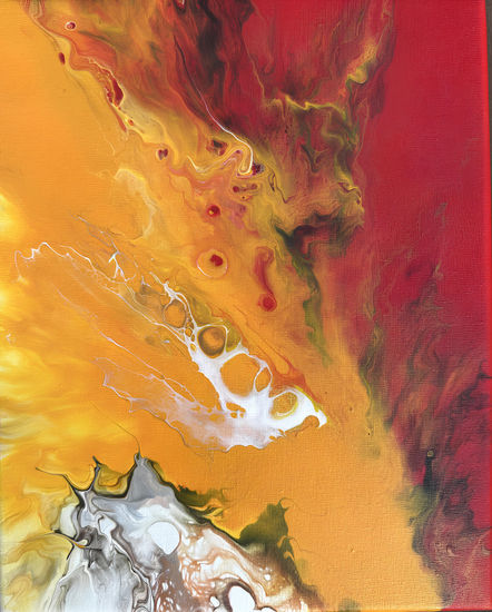 Despertar de la Lava Acrylic Canvas Others