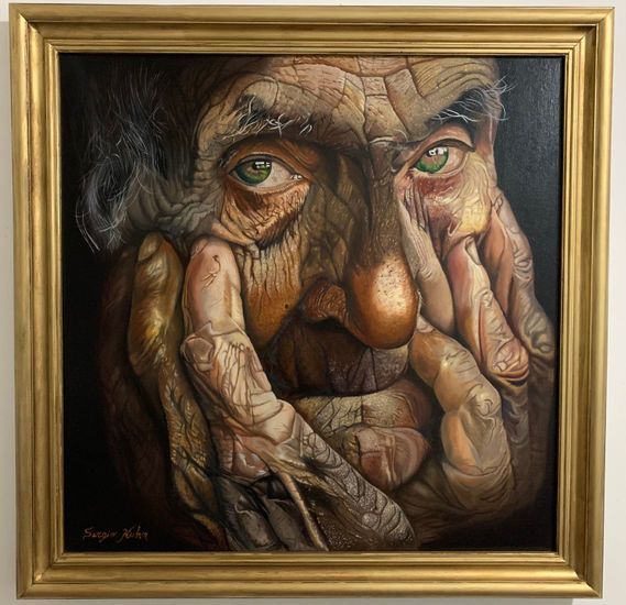 Eco del silencio Oil Canvas Portrait