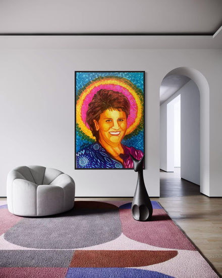 Celina de Oro Mixed Media
