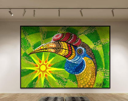 Quiero estar contigo Acrylic Paper Animals