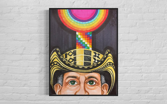 Egidio Cuadrado Técnica Mixta