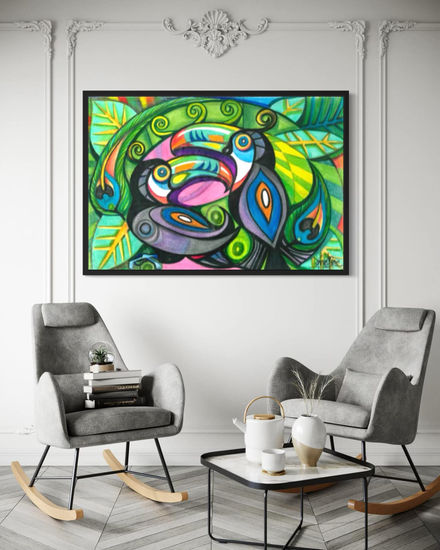 Simbiosis del Alma Mixed Media