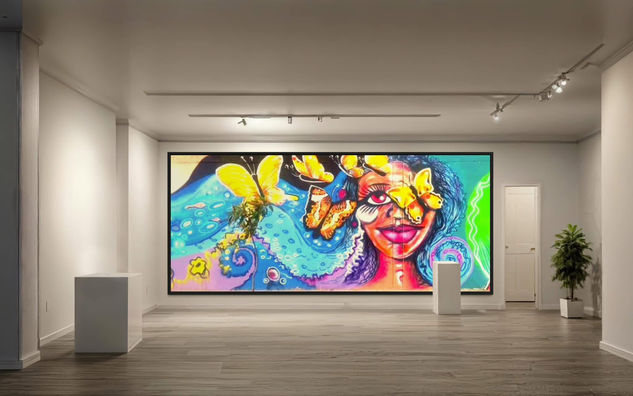 Recital a la Mujer Mariposa Acrylic Others Others