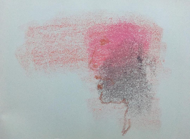 Perfil Pastel Paper Portrait