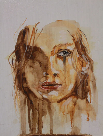 Derivas de la Esencia 8 Óleo Tabla Retrato