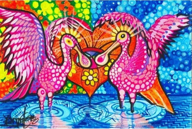 Juntos (Al fin) Acrylic Others Animals