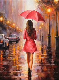 City Rainy Day
