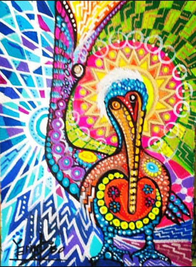 Vamo’ pa’ la Playa (Pa’ Curarte el Alma) Acrylic Others Animals