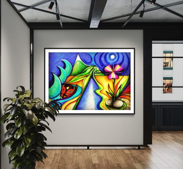 Rosa del Desierto Acrylic Canvas Others