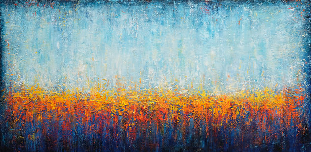 Dreamscape Sunset Colors Acrylic Canvas Landscaping