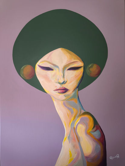 Me transformaste Acrylic Canvas Portrait