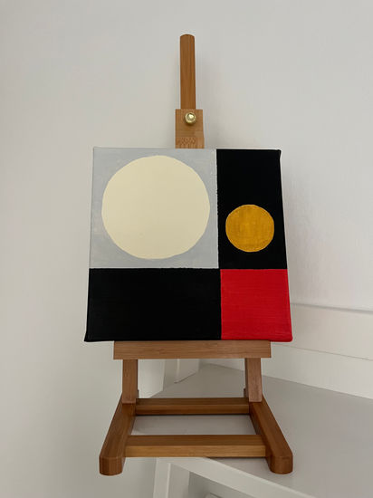 Mesa Puesta 2/4 Acrylic Canvas Figure Painting