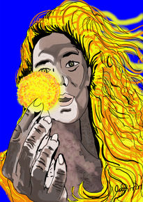 Sun Power Woman