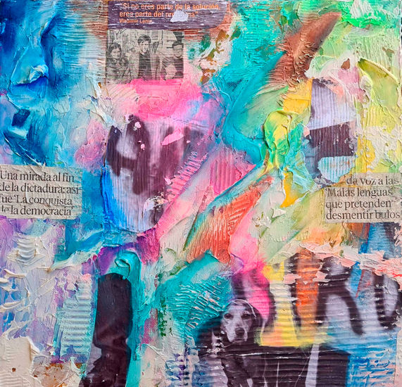 Fragmentos de democracia Acrylic Canvas Others