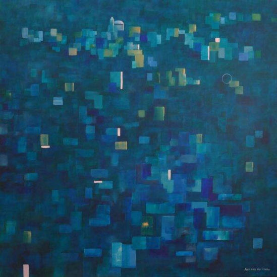 Positano Acrylic Canvas Landscaping