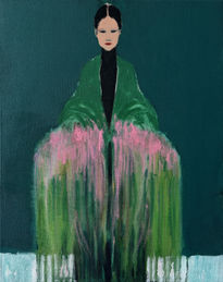 Girl with Bouquet