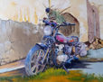 Moto abandonada