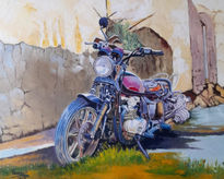 Moto abandonada
