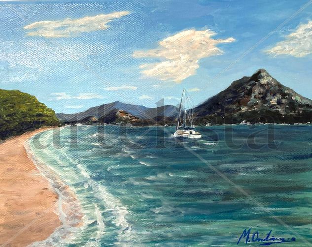 Rincón tropical Oil Canvas Marine Painting
