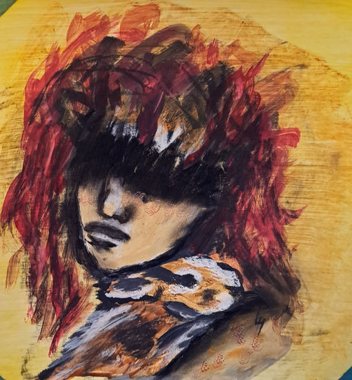 Secretos en el ámbar Acrílico Papel Otros