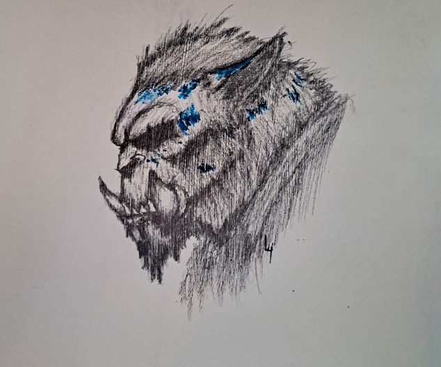 Retrato de un Orgullo Salvaje Lápiz