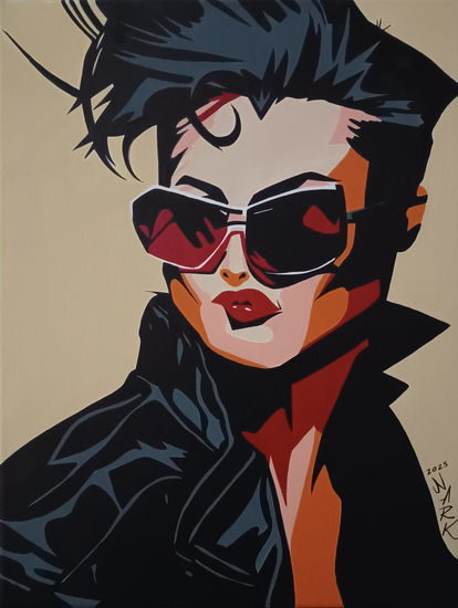 LifeStyle Fashion Model Acrílico Lienzo Otros