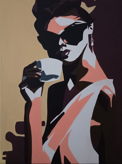 Coffee Essence Acrylic Canvas Others