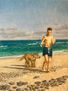 The boy and the dog
