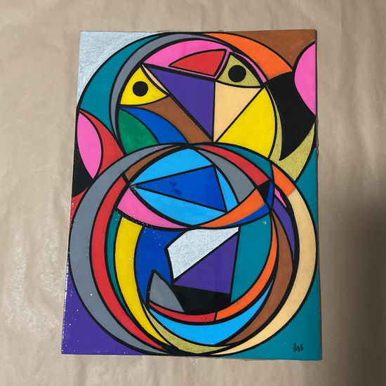 Pepe M uno Felt-tip pen Canvas Figure Painting