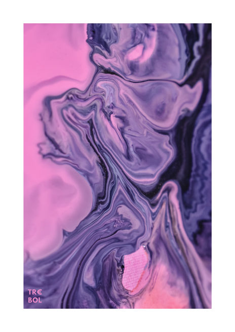 Abstract Pink and...