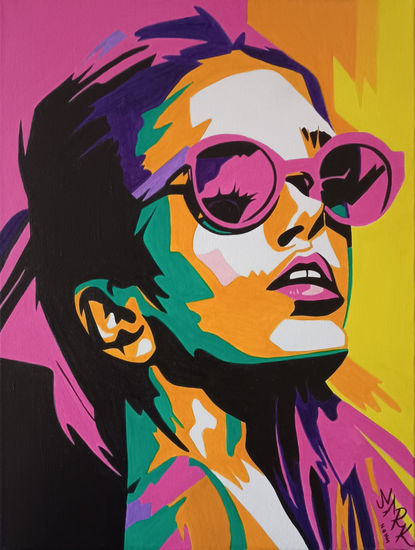 Psychedelic Vision Acrylic Canvas Others