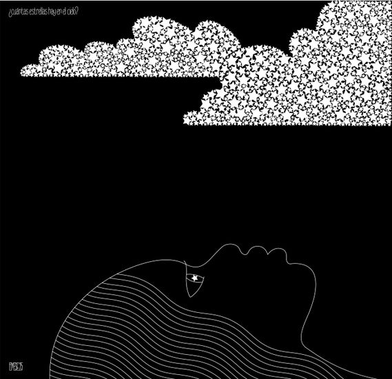 ¿Cuántas estrellas hay en el cielo? Tinta