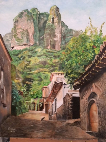 Tepozteco Acrylic Canvas Landscaping