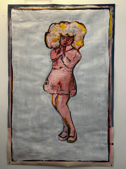 Mariela Acrylic Others Figure Painting