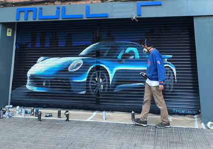 Grafiti Coche...