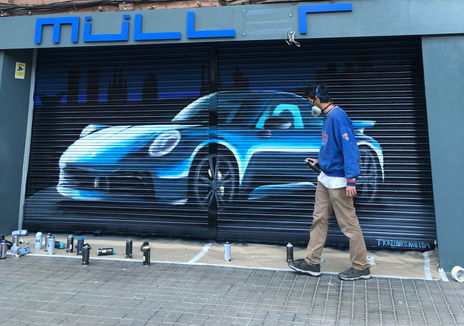 Grafiti Coche...