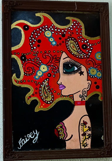 Caminos inciertos Acrylic Others Portrait