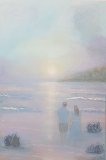 Presencia silente Oil Canvas Landscaping