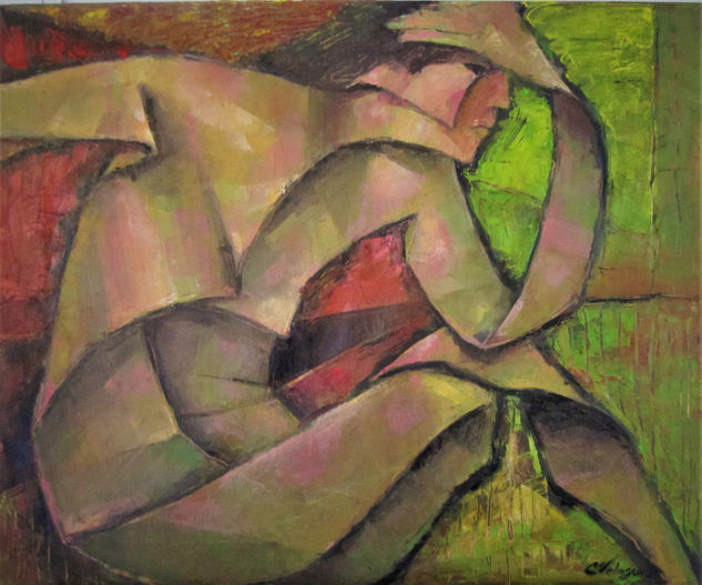 CINCO DÍAS DE REFLEXIÓN Oil Canvas Portrait